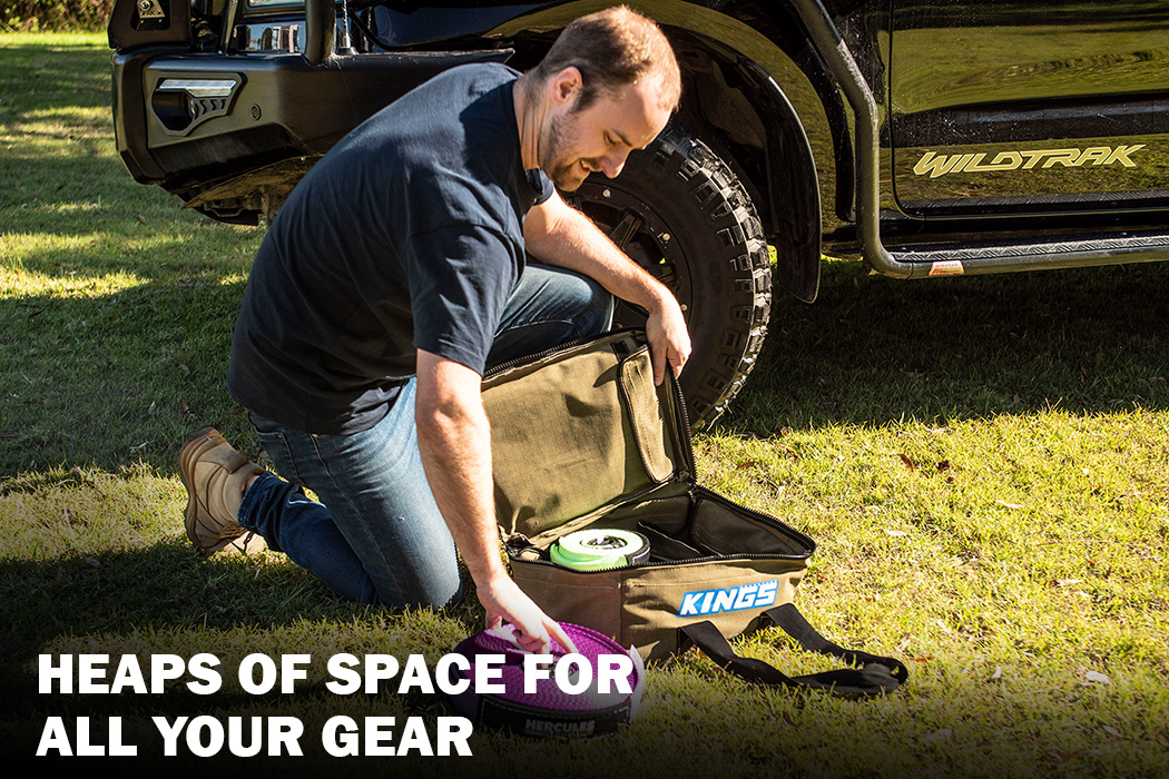 Adventure Kings Canvas Recovery Bag 400GSM 4x4 Offroad Carry Storage Heavy Duty eBay